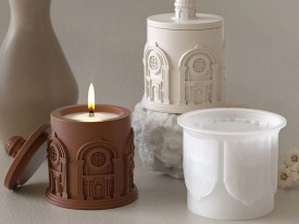 Molde silicona cupula europea